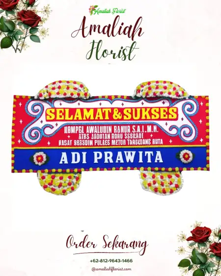 Papan Bunga Ucapan Selamat kejaksan