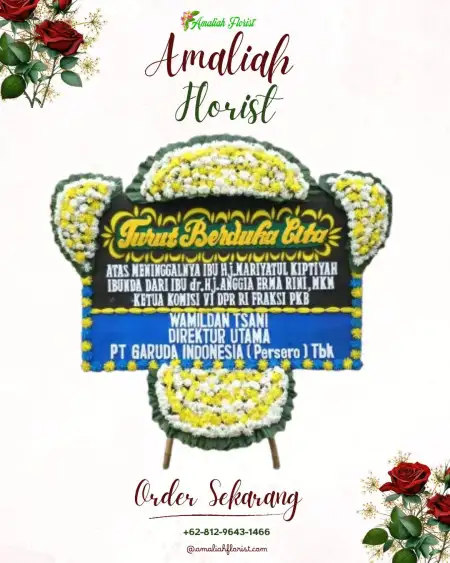 Papan Bunga Duka kejaksan